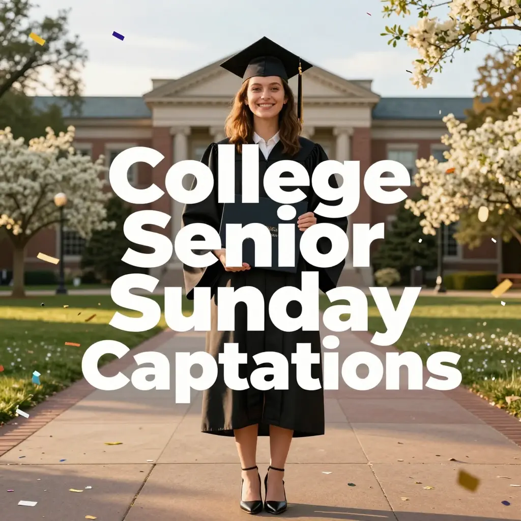 senior sunday captions