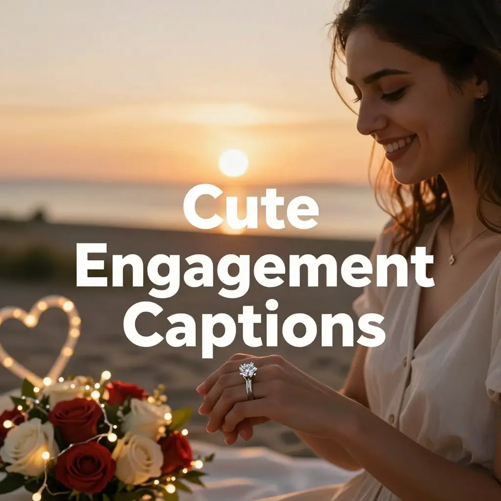 engagement captions