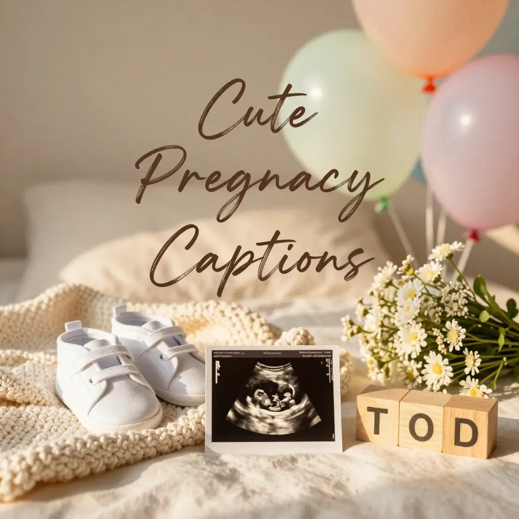 pregnancy announcement captions