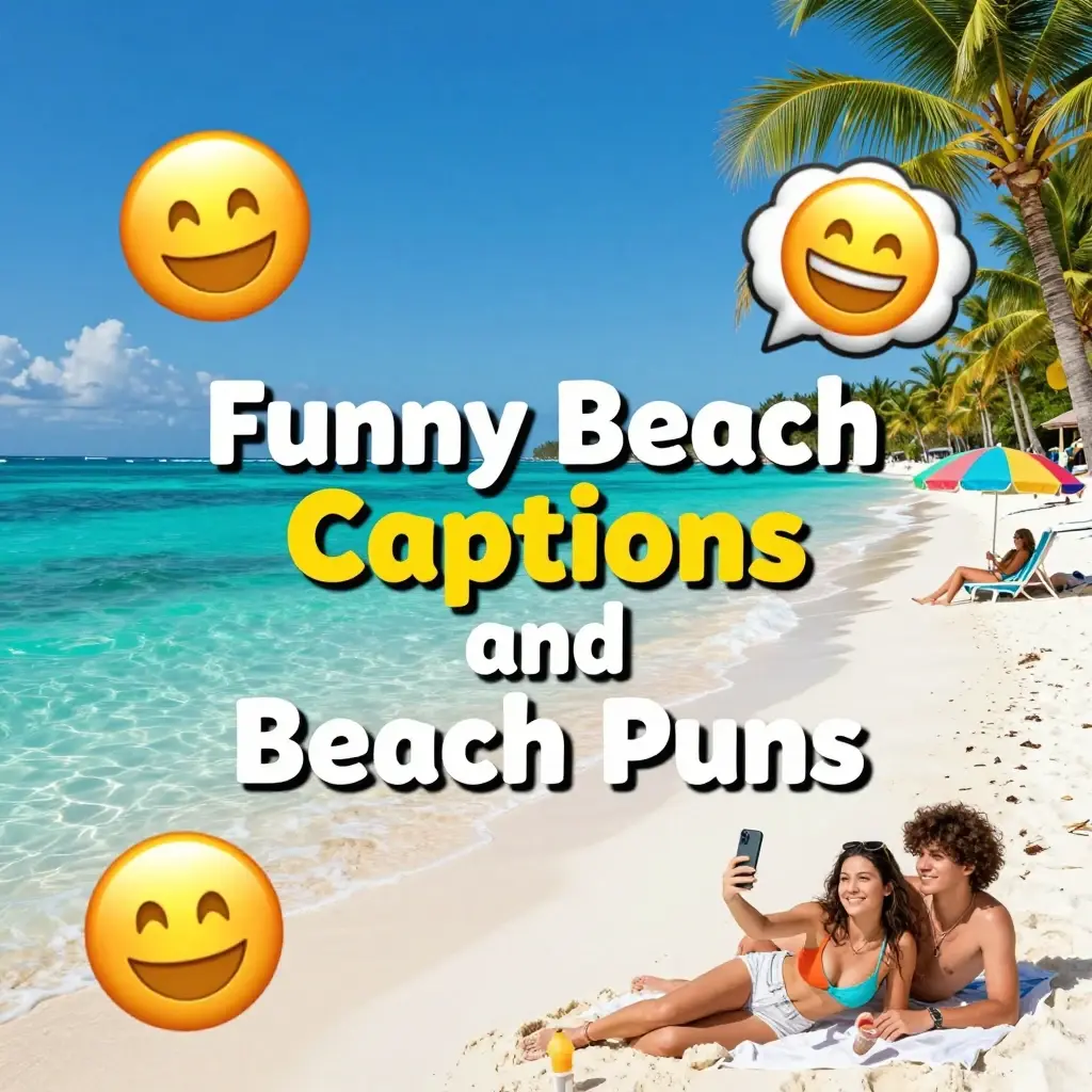 beach captions