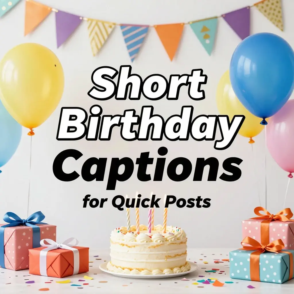 birthday captions