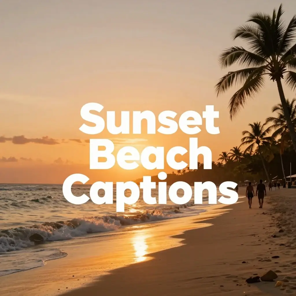 beach captions