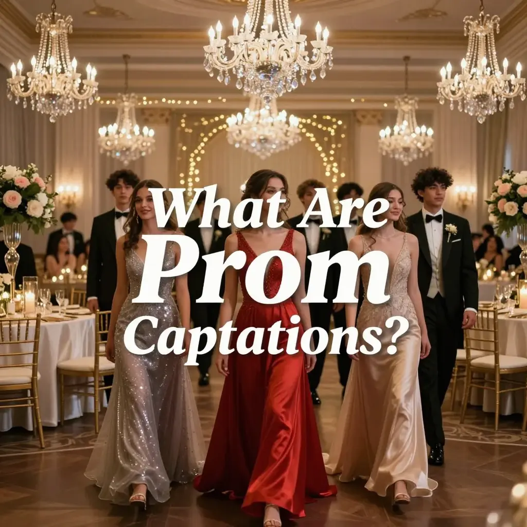 prom captions