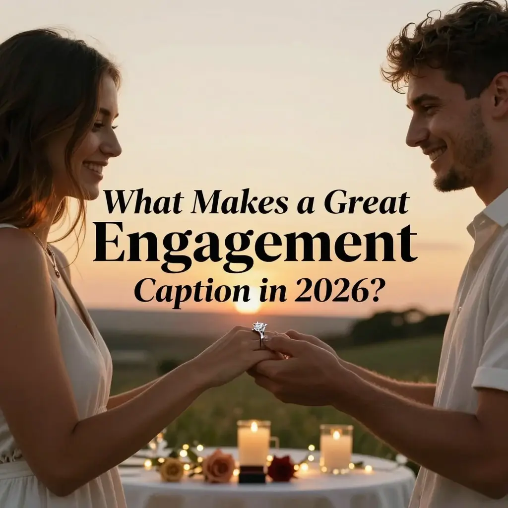 engagement captions