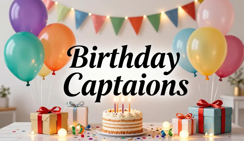 birthday captions